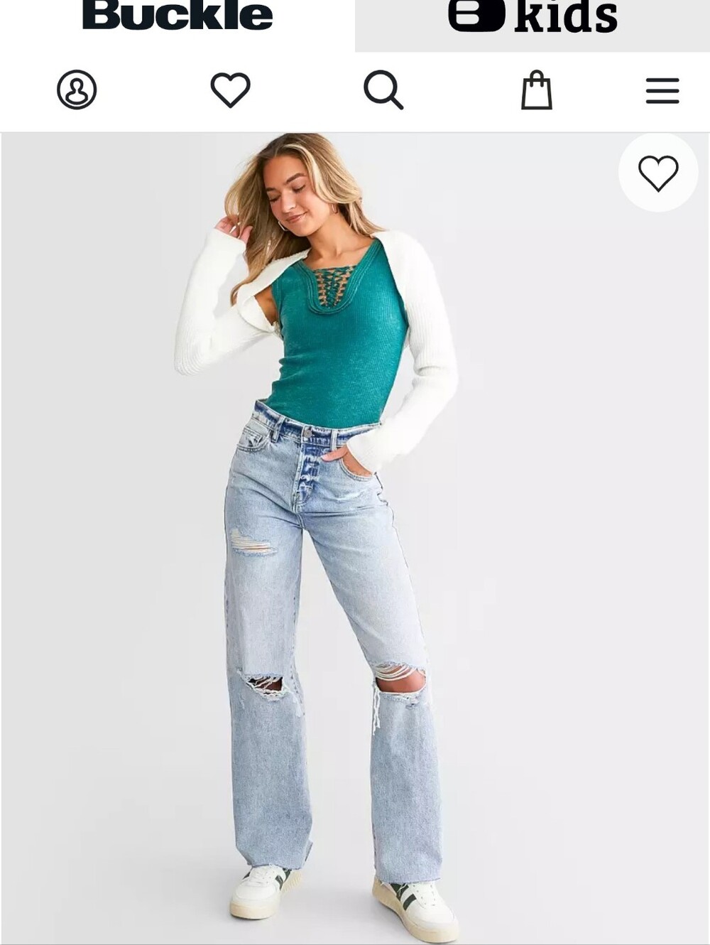 NWT/ HIDDEN - Logan "Dad Jeans" - 90's Classic Fit - Size 26